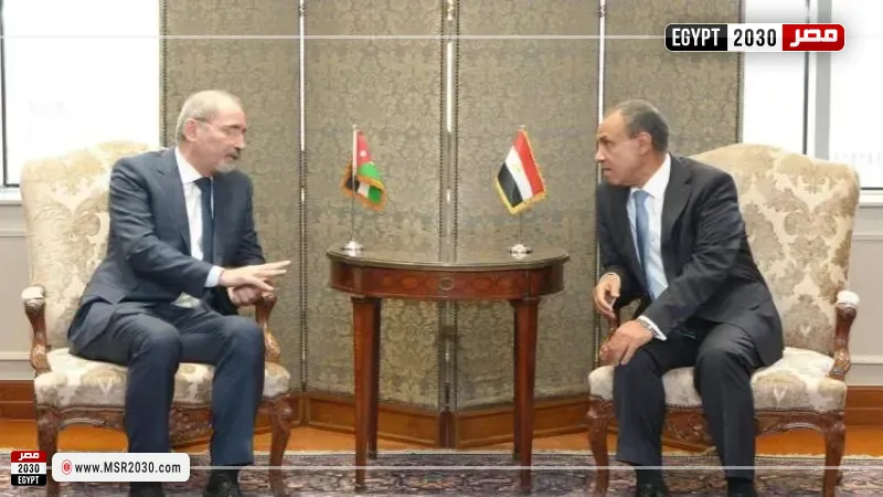 وزير الخارجية ونظيره الأردني