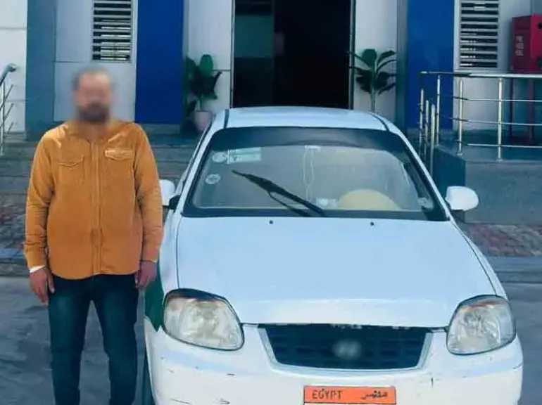 ضبط سائق تاكسي عقب تعديه على طالبة وزميلها في جنوب سيناء