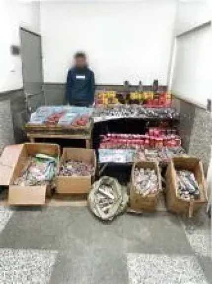 ضبط 600 ألف قطعة ألعاب نارية خلال حملات أمنية مكثفة بالمحافظات