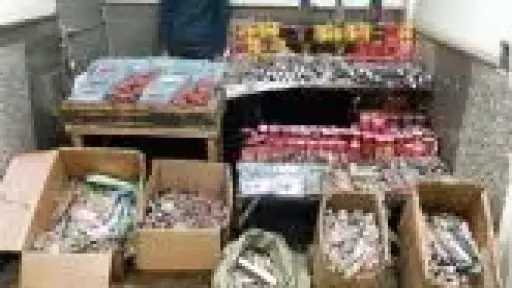 ضبط 600 ألف قطعة ألعاب نارية خلال حملات أمنية مكثفة بالمحافظات