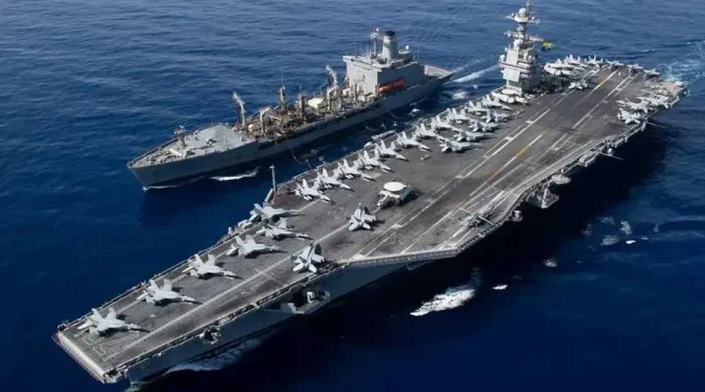 تعرف على أخر تطورات وصول حاملة الطائرات الأمريكية جرالد فورد إلى كريت