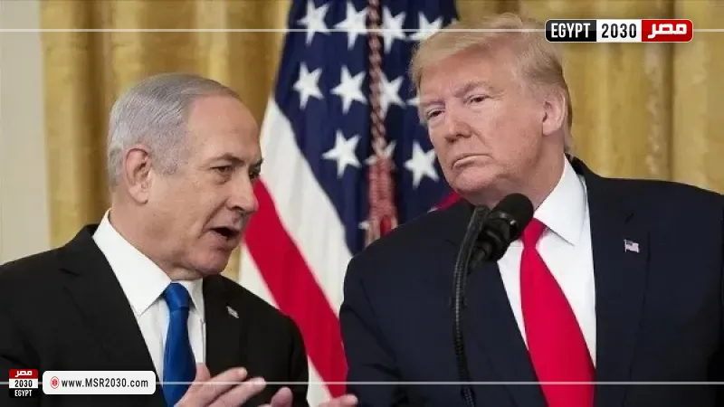 ترام ونتنياهو 