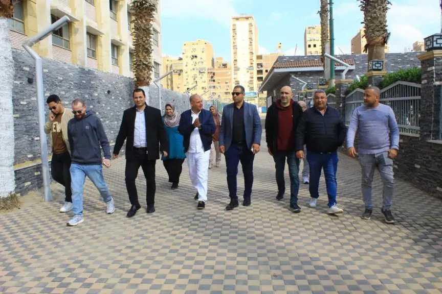 جولة تفقدية لوكيل وزارة الشباب بالقليوبية لمتابعة تطوير مركز شباب قليوب