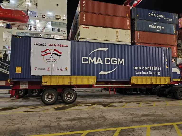 تنفيذا لتوجيهات السيسي.. مصر تُرسل ما يصل إلى نحو 1000 طن من المساعدات الإغاثية العاجلة إلى لبنان