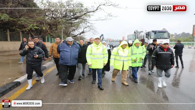 جانب من جولة المحافظ