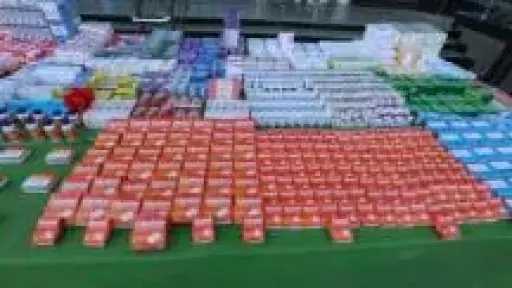 إحباط محاولة تهريب كميات ضخمة من الأقراص المنشطة والمخدرة بالقليوبية بقيمة 305 مليون جنيه