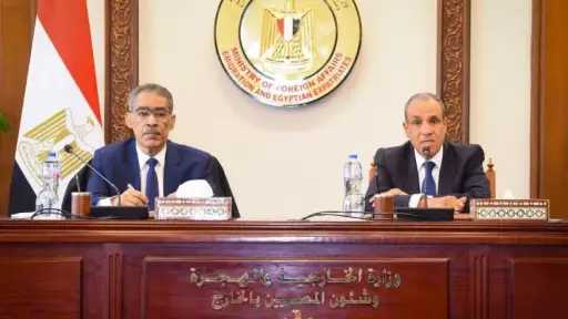 وزيرا الخارجية والدولة للإعلام يؤكدان التزام مصر الراسخ بالدفع نحو المسار الدبلوماسي وتغليب لغة الحوار