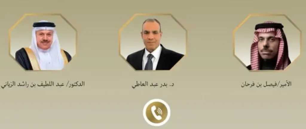 وزير الخارجية يبحث مع نظيريه السعودي والبحريني جهود خفض التصعيد