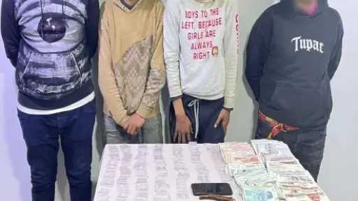 ضبط 4 أشخاص بترويج المخدرات فى مدينة6 أكتوبر  وحيازة سلاح أبيض