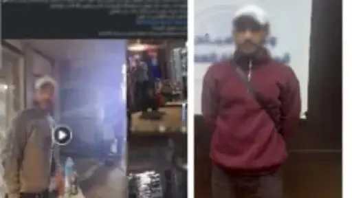 ضبط صاحب محل بالعمرانية لتعديه على سيارة سيدة