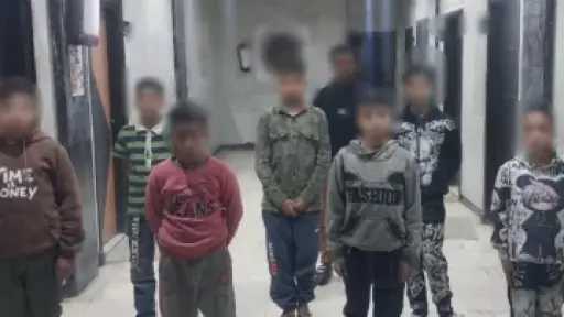 ضبط 10 أشخاص وسيدة لاستغلال الأطفال في التسول بالقاهرة