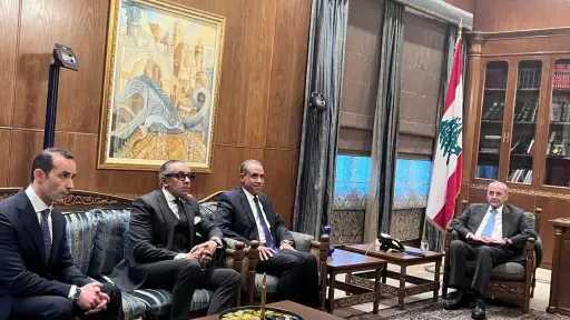 وزير الخارجية يلتقي نبيه بري في بيروت ويؤكد... وزير الخارجية يلتقي نبيه بري في بيروت ويؤكد دعم مصر الكامل للبنان