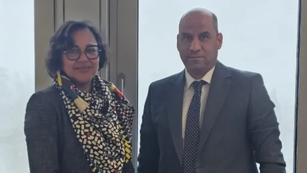 وزير العمل ومديرة إدارة المعايير بالعمل الدولية