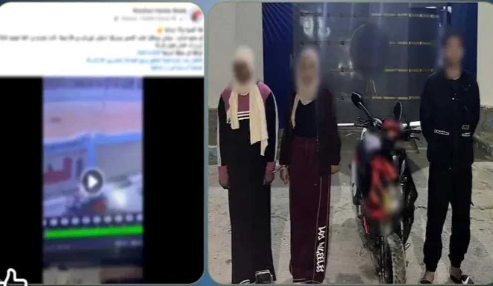 كشف ملابسات سرقة دراجة نارية لمندوبة توصيل بالإسماعيلية.. وضبط المتهمتين والمشتري