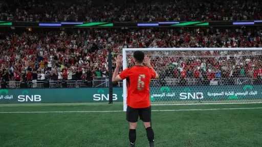 اتحاد الكرة: الجمهور السعودي وجه تحية خاصة لـ... اتحاد الكرة: الجمهور السعودي وجه تحية خاصة لـ محمد عبد المنعم ولاعبو الفراعنة