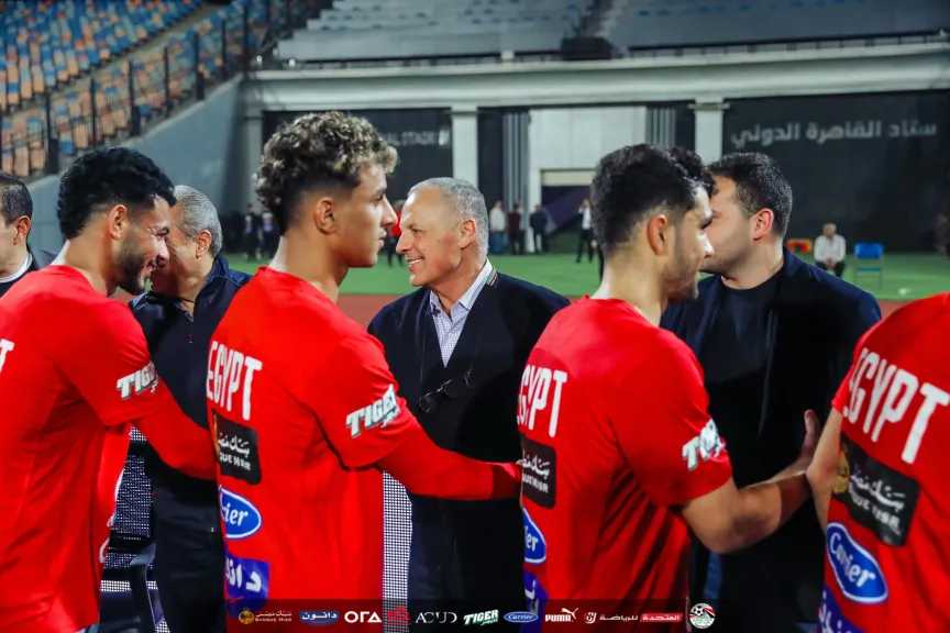 بعثة منتخب مصر تغادر السعودية متجهة لإسبانيا