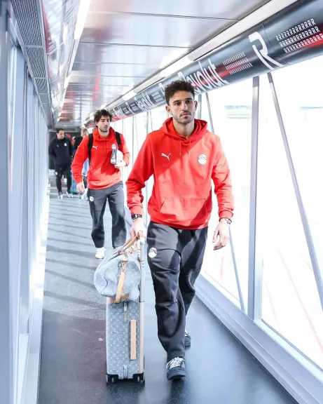 بعثة منتخب مصر تصل إسبانيا استعدادًا لمواجهة المنتخب الإسباني ودياً