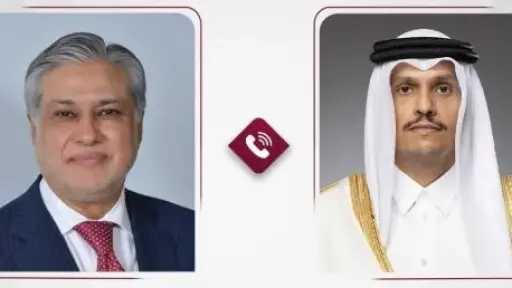 مباحثات قطرية باكستانية تتناول تطورات التصعيد العسكري في... مباحثات قطرية باكستانية تتناول تطورات التصعيد العسكري في المنطقة