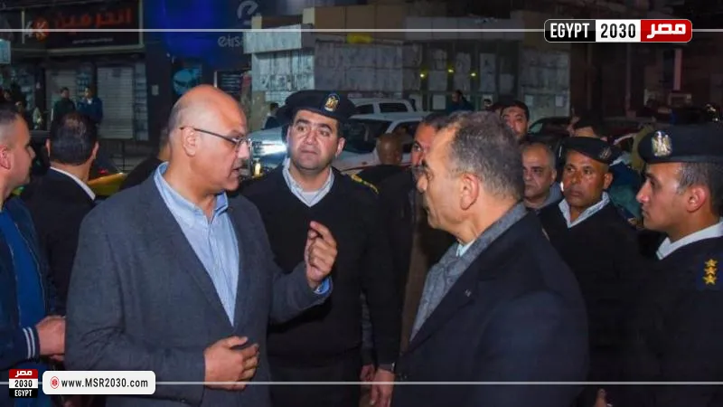 جانب من جولة محافظ الإسكندرية