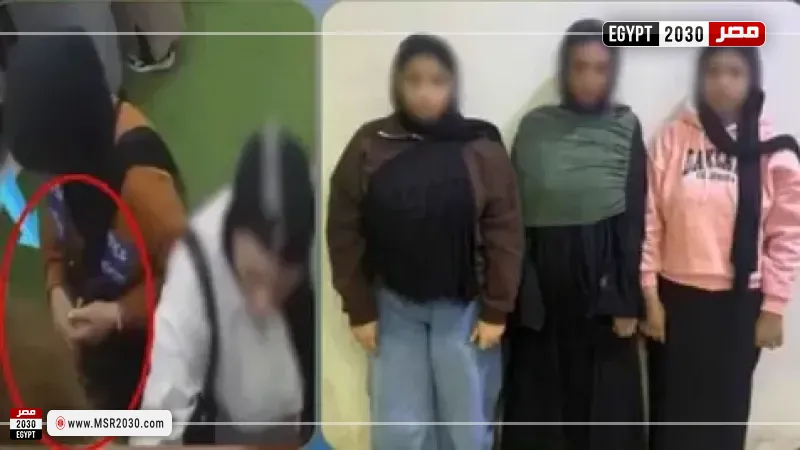 المقبوض عليهن 