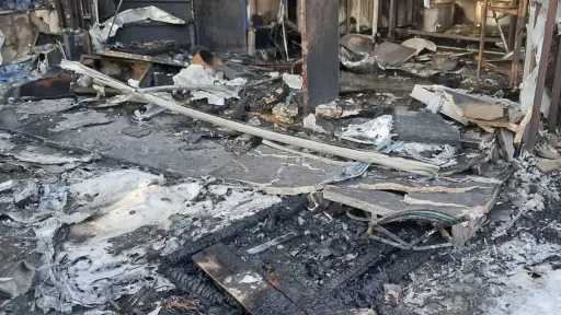 السيطرة على حريق مطعم شهير بالإسكندرية