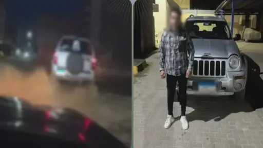 حركات استعراضية كادت تتحول لكارثة.. ضبط قائد سيارة ملاكي بالجيزة