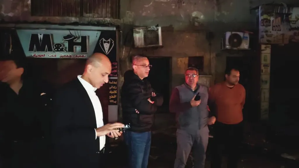 محافظ الجيزة يتفقد إغلاق المحلات