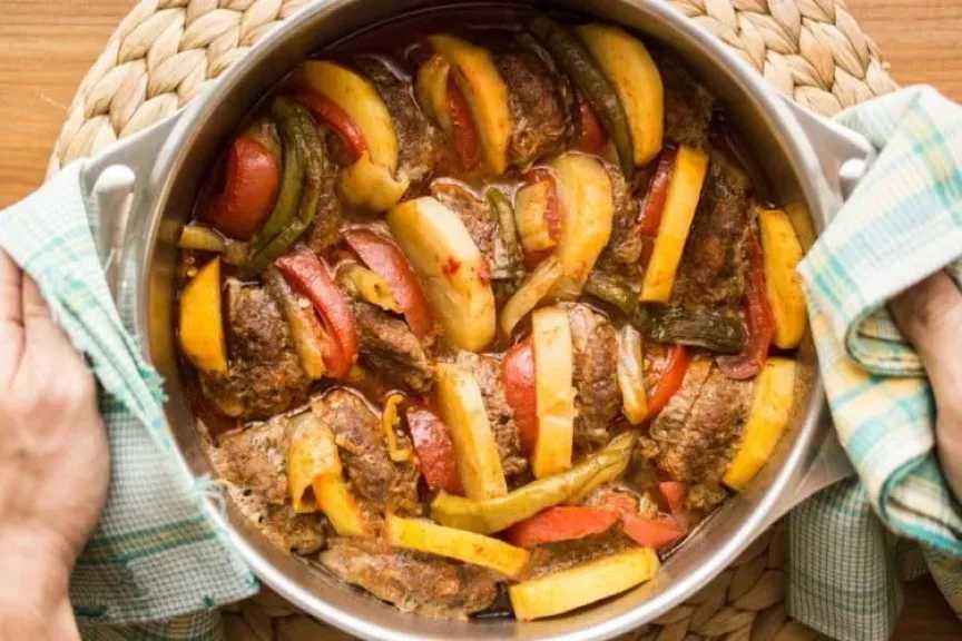 طريقة عمل صينية الكفتة بالبطاطس