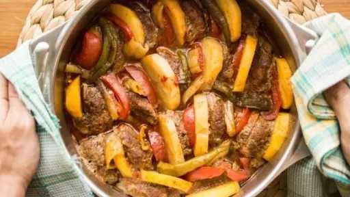 طريقة عمل صينية الكفتة بالبطاطس طريقة عمل صينية الكفتة بالبطاطس