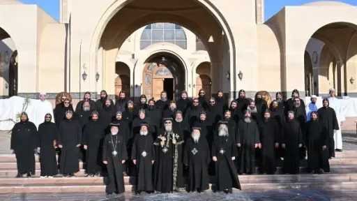 البابا تواضروس يزور دير القديس مكاريوس السكندري في ذكرى نياحة ”الأنبا باخوميوس”