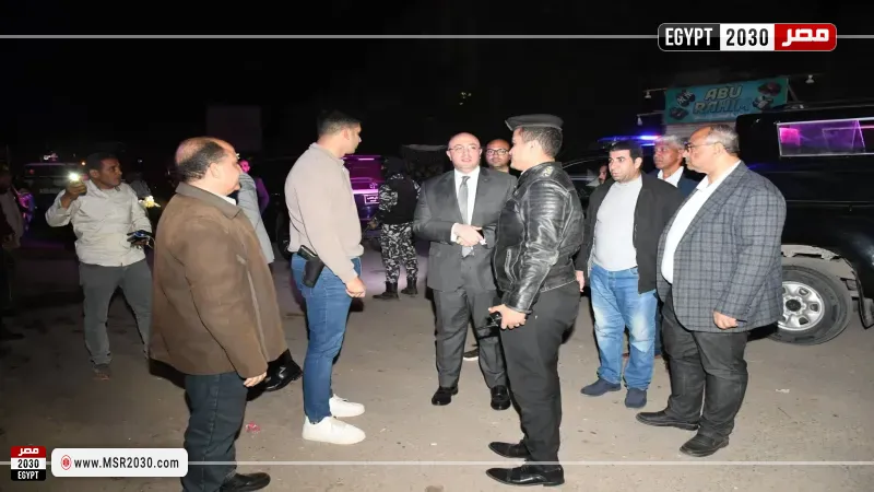 جانب من جولة المحافظ