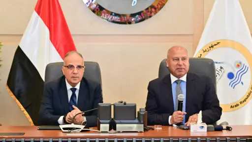 وزيرا النقل والموارد المائية والري يناقشان موقف المشروعات والتنسيقات المشتركة بين الوزارتين