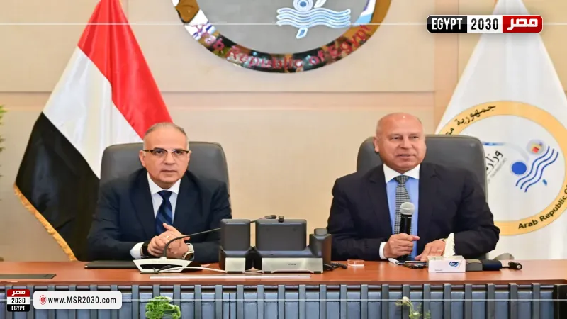 وزيرا النقل والموارد المائية والري