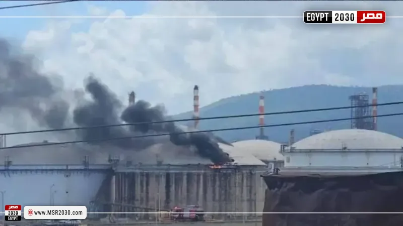 أثار ضربة إيرانية استهدفت مصفاة حيفا