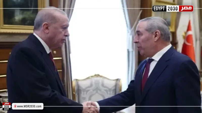 نائب رئيس فلسطين يطلع أردوغان على آخر مستجدات الأوضاع بالأراضي المحتلة