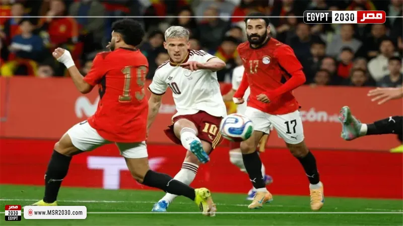 منتخب مصر وإسبانيا 