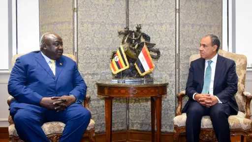 وزير الخارجية يستقبل وزير الدولة الأوغندي للعلاقات الخارجية ويبحث سبل تعزيز التعاون المشترك