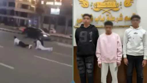 القبض على 3 طلاب بالإسكندرية لاستعراض خطير على طريق الكورنيش