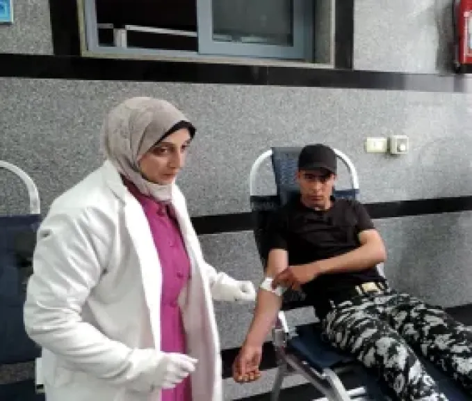 حملة تبرع بالدم 