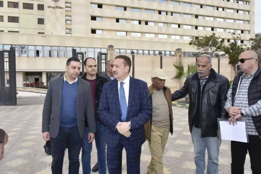 محافظ بورسعيد: انتشار سيارات شفط المياه والكسح بكافة الأحياء استعدادًا لمواجهة التقلبات الجوية