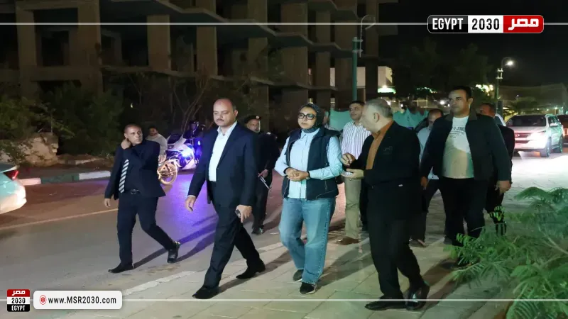 محافظ الوادي الجديد تتابع إجراءات رفع الإشغالات