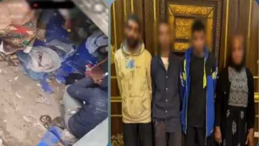 القبض على 3 عمال وسيدة بتهمة تعاطي مخدر الآيس داخل محل بالجيزة