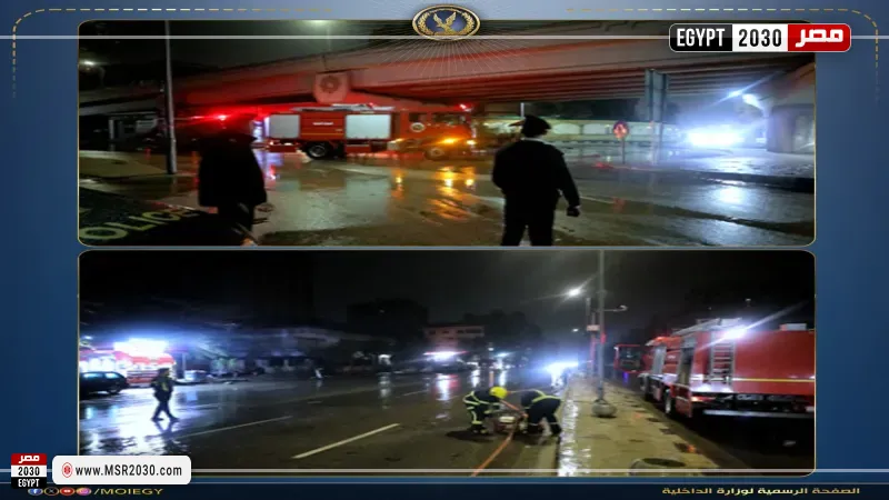 تكثيف أمني وانتشار مروري لمواجهة الطقس السيئ