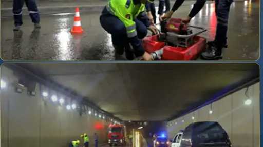 الشرطة تواصل جهود مساعدة المواطنين في مواجهة الطقس السيئ