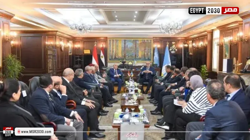 بروتوكول بين محافظ الإسكندرية و"الوطنية للصحافة"