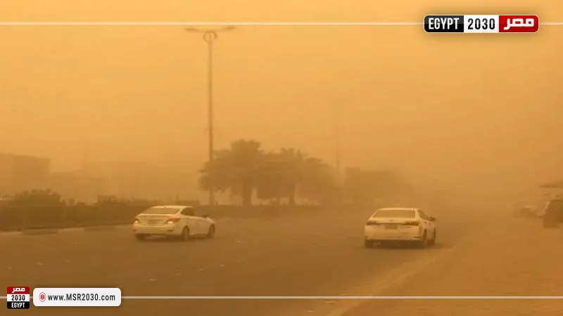 عاصفة ترابية 