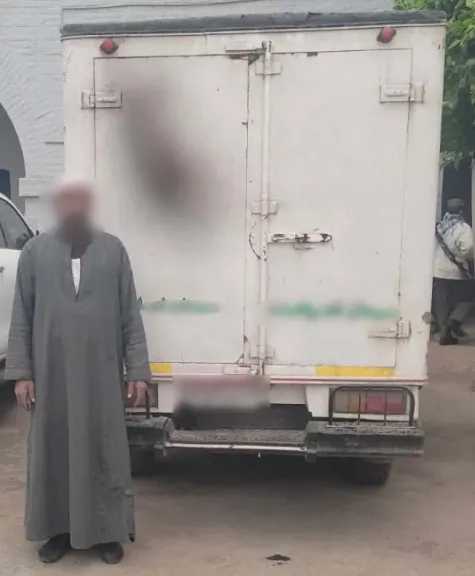 ضبط سائق “نصف نقل” بسبب أضواء مبهرة تهدد حياة المواطنين في المنوفية