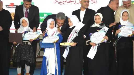 محافظ الدقهلية يشهد الحفل الختامي لمسابقة القرآن الكريم بمنية النصر ويكرم 380 فائز