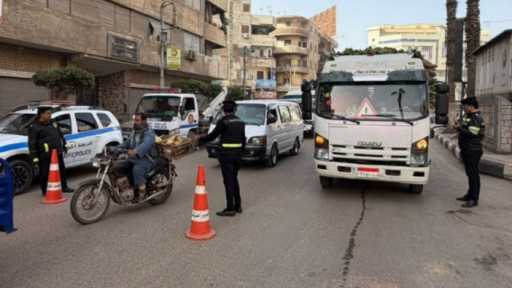 حملات مرورية مكثفة بالشرقية لضبط المخالفين على الطرق الرئيسية
