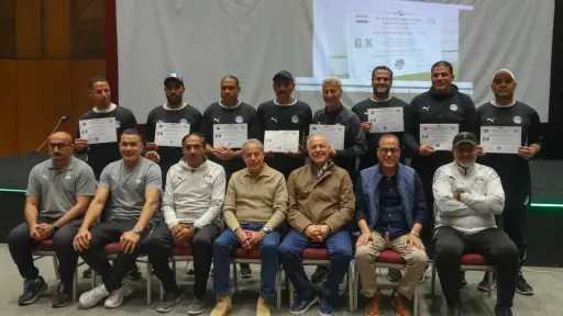 ختام الدورة التدريبية لمدربي حراس المرمى باتحاد الكرة المصرية بمشاركة خبرات دولية
